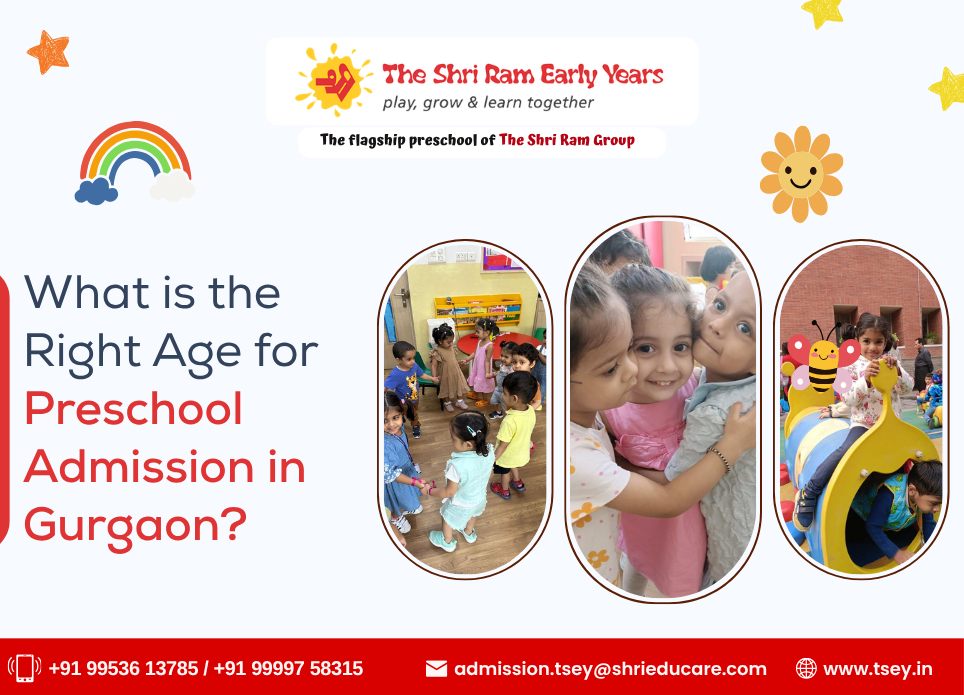 What is the Right Age for Preschool Admission in Gurgaon?