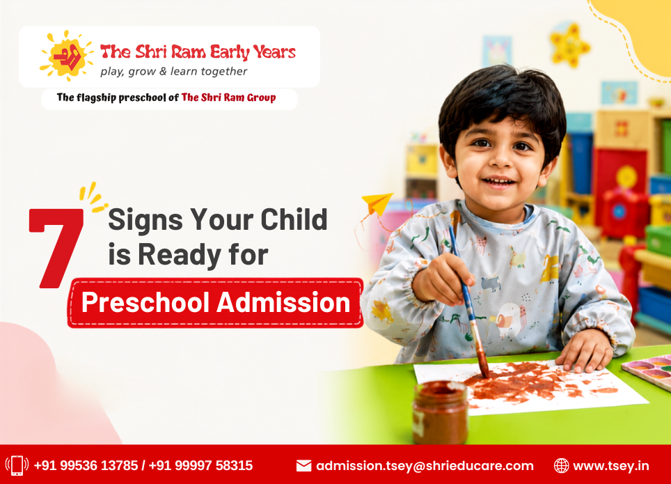 7 Signs Your Child is Ready for Preschool Admission